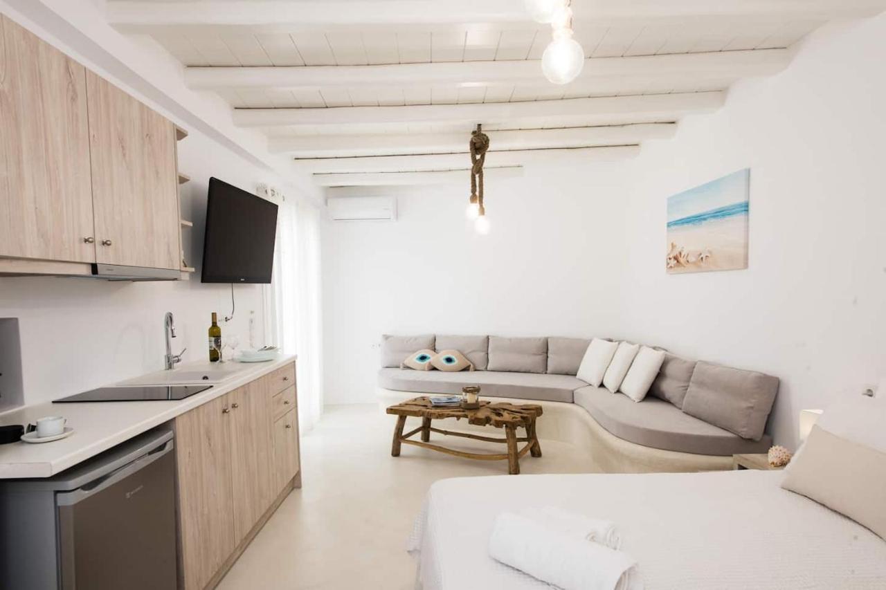 Gorgeous Studio In Cycladic Architecture Overlooking The Aegean Apartment Houlakia  Ngoại thất bức ảnh